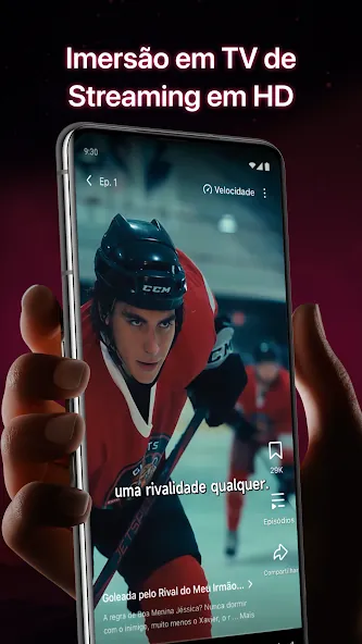 Captura oficial da Google Play do DramaBox 4