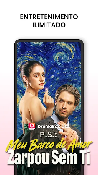 Captura oficial da Google Play do DramaBox Lite 3