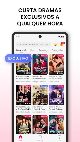 Captura oficial da Google Play do DramaBox Lite 2