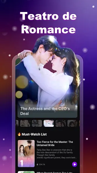 Captura oficial da Google Play do DramaGo 2