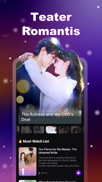 Screenshot resmi Google Play DramaGo 2