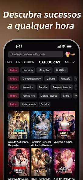 Captura oficial da Google Play do DramaWave 3