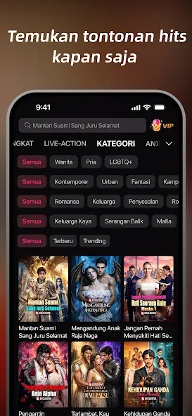 Screenshot resmi Google Play DramaWave 3