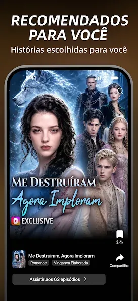 Captura oficial da Google Play do DramaWave 1