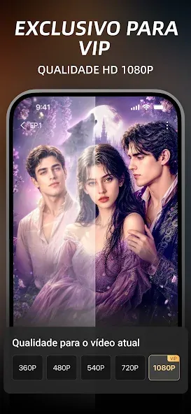 Captura oficial da Google Play do DramaWave 4