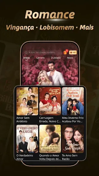 Captura oficial da Google Play do FlickReels 2