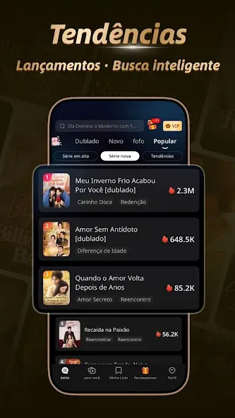 Captura oficial da Google Play do FlickReels 4