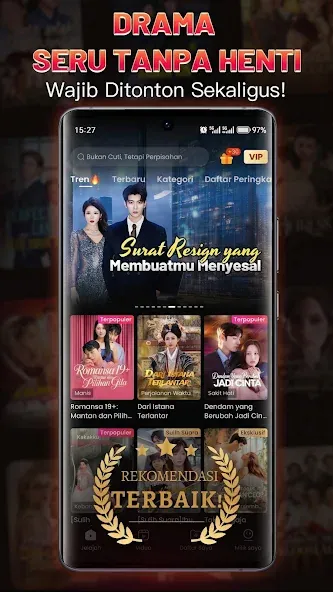 Screenshot resmi Google Play GoodShort 2