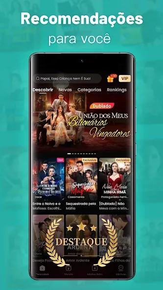 Captura oficial da Google Play do GoodShort 2