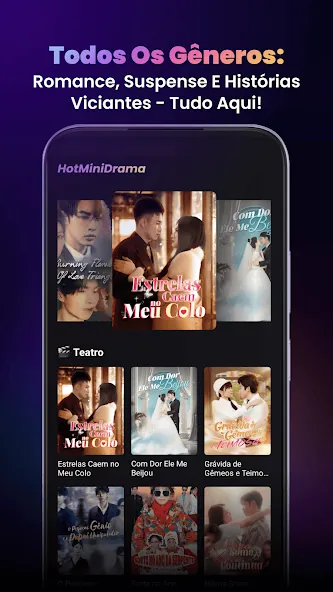 Captura oficial da Google Play do HotMiniDrama 2