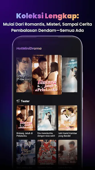 Screenshot resmi Google Play HotMiniDrama 2