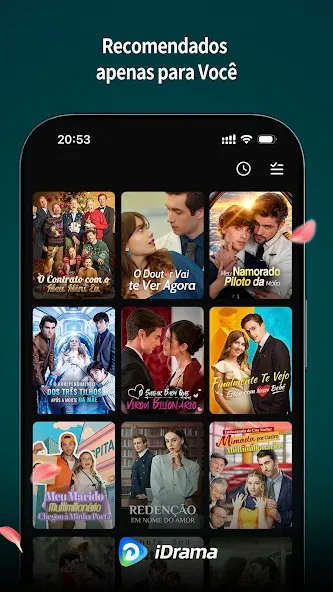 Captura oficial da Google Play do iDrama 3