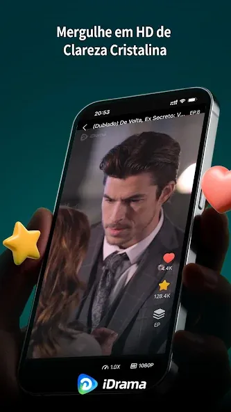 Captura oficial da Google Play do iDrama 4