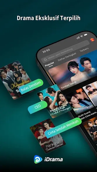 Screenshot resmi Google Play iDrama 1