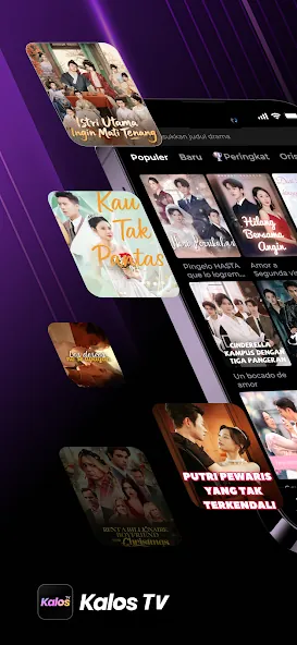Screenshot resmi Google Play Kalos TV 1