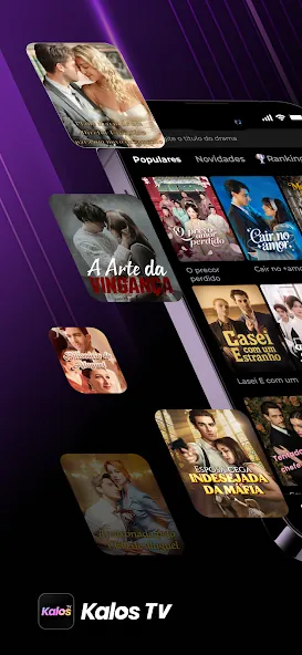 Captura oficial da Google Play do Kalos TV 1
