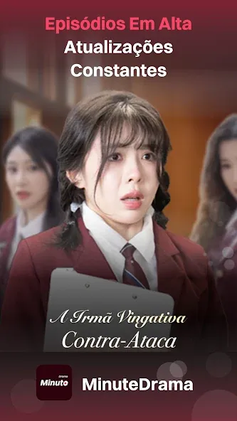 Captura oficial da Google Play do MinuteDrama 1