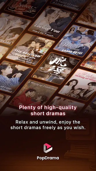 PopDrama official Google Play screenshot 1