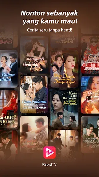 Screenshot resmi Google Play RapidTV 4