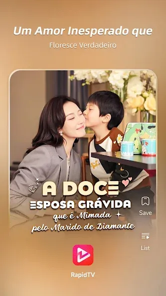 Captura oficial da Google Play do RapidTV 1