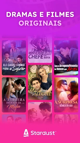Captura oficial da Google Play do StardustTV 2