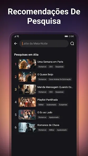 Captura oficial da Google Play do YouDrama 3